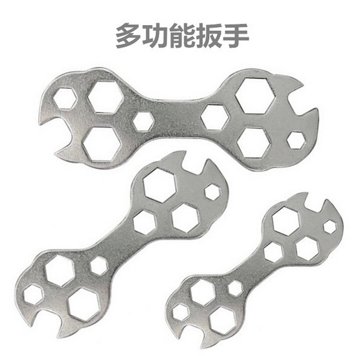 Bicycle hex wrench Multi-function flower wrench Mountain bike repair tool Porous plum wrench