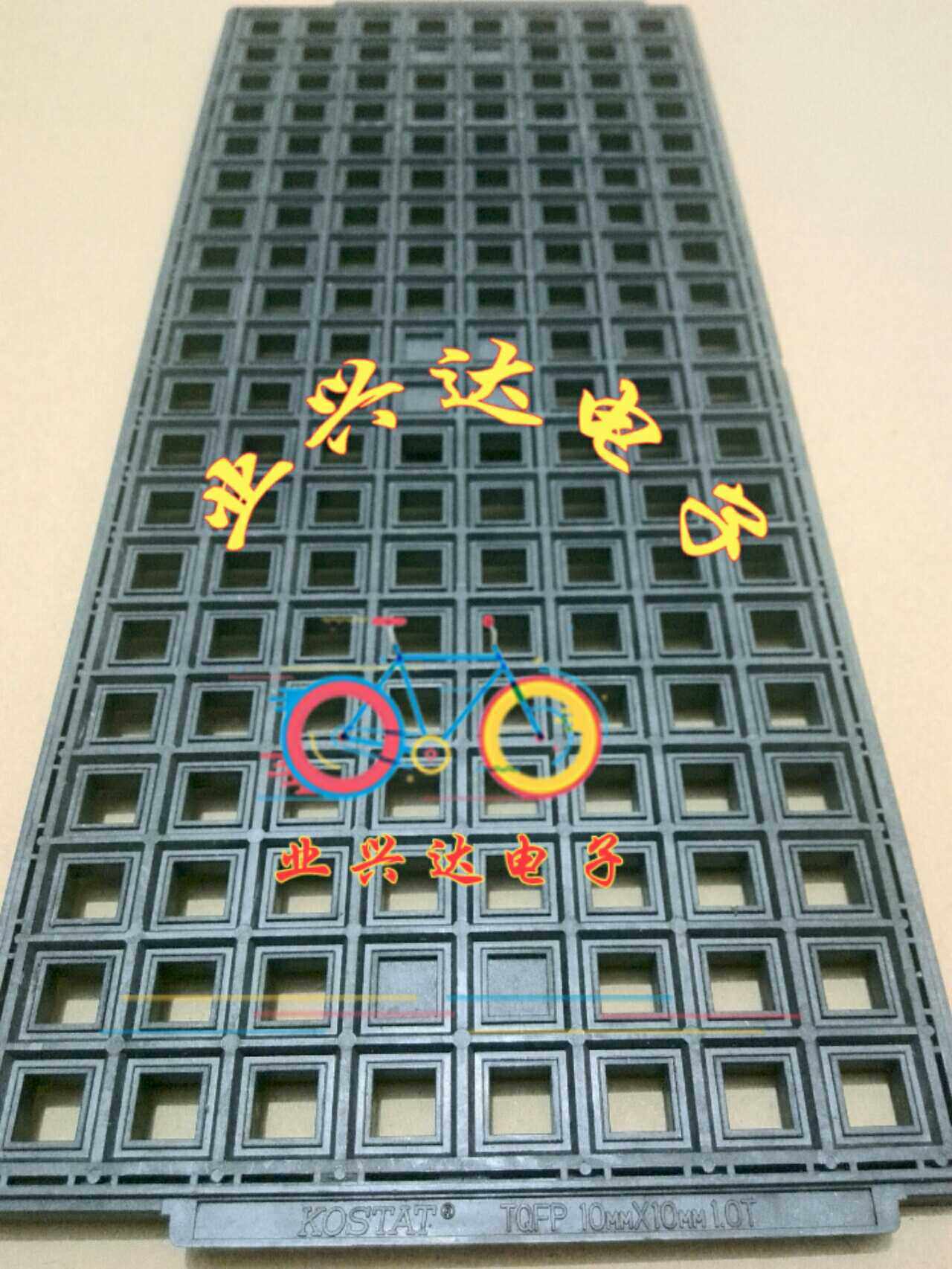 Anti-static IC tray QFP tray TQFP44 64 TQFP10×10×1 0 LQFP44 64