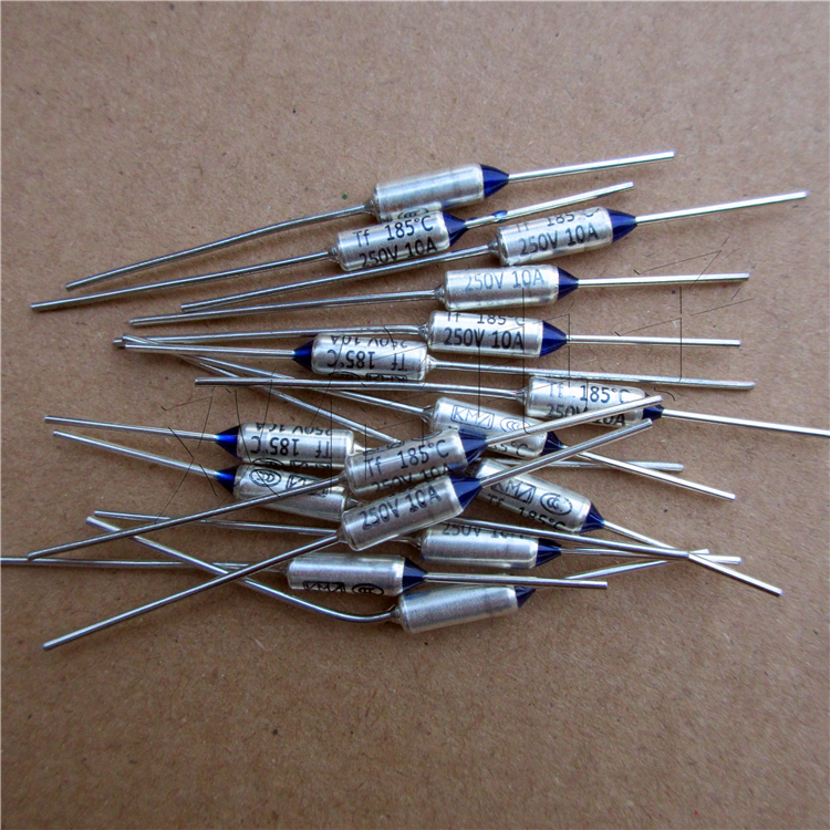 Temperature fuse 185℃ 250V 10A (metal shell)rice cooker special temperature fuse