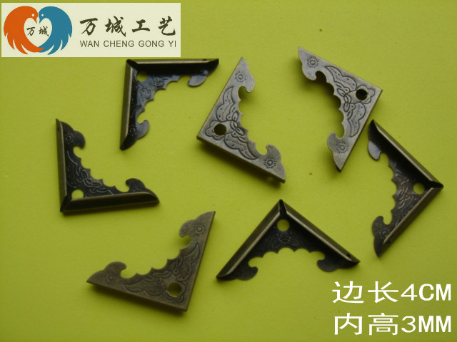 Packaging Box Corner Guard Luggage Accessories Corner angle Angle Code Package Bar Green Ancient Bronze Wrap Angle Turquoise Bronze Color