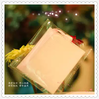 Spot handmade soap bubble net pink ribbon hanging soap mesh bag without instructions