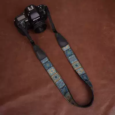 cam-in embroidery series national style monocular digital camera baby bag Micro-monocular camera photography shoulder strap CAM7582