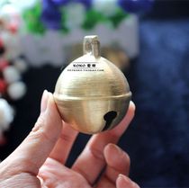 Pure Brass Earth Round Bell Large Dog Bell Peppers Pet Bronze Bell Hunting Dog Mau Goat bell Bell Batch of large canine