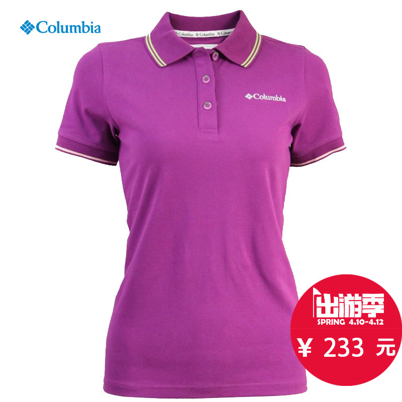 COLUMBIA/哥伦比亚 女款短袖速干T恤 LL6333