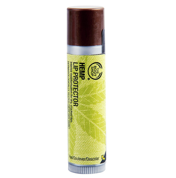 The body shop/美体小铺 HEMP麻纤深层修护润唇膏 4.2g滋润保湿