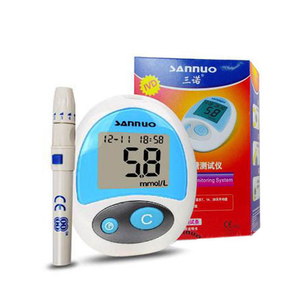 三诺安稳血糖仪 血糖测量仪器家用+送50支血糖试纸