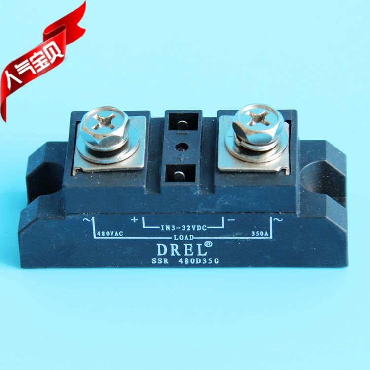 Naughty direct sale] DREL long strip single-phase solid-state relay SSR480D350 