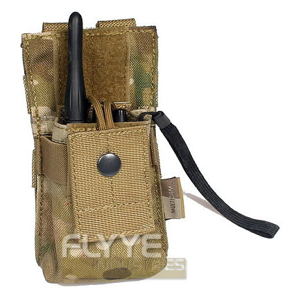 FLYYE Xiangye short walkie-talkie bag outdoor hand station radio bag MOLLE attached bag hanging bag Fanny pack TactK