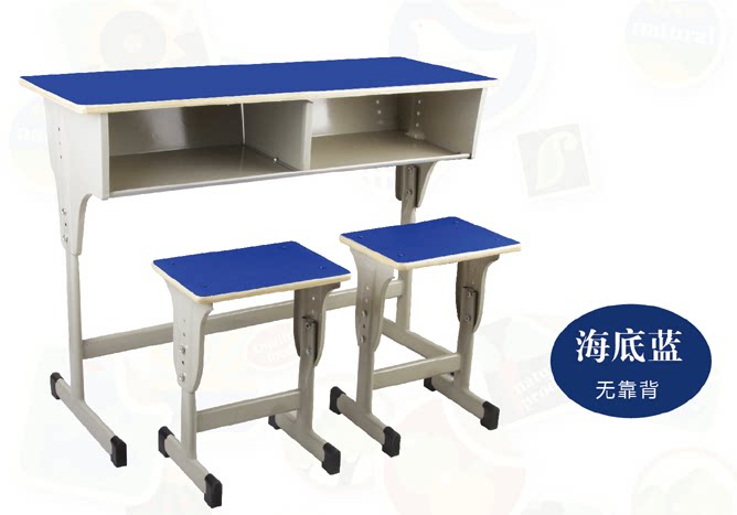 Double lift desks and chairs factory direct sales training tutoring desks and chairs primary school desks school desks student desks and chairs