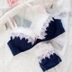 Thoải mái Nhật Bản dễ thương cô gái áo ngực ren với vòng thép mỏng cup đồ lót sinh viên bông ngọt ngào áo ngực học sinh Bộ đồ lót