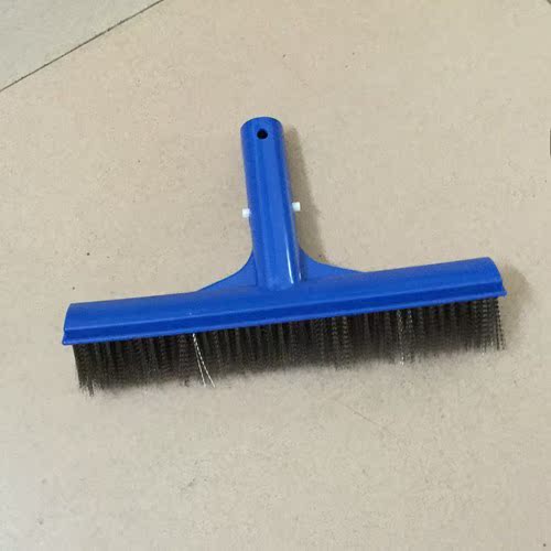 Sauna pool equipment 10 inch steel wire brush pool cleaning pool cleaning tool