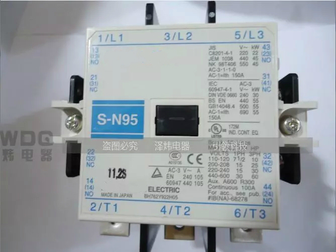 Original assembly AC electromagnetic contactor S-N95 is required to confirm the coil voltage