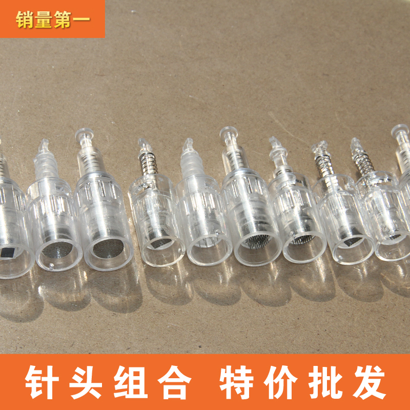 电动微针针头孕睫术圆头13D纳米2针36针硅晶片螺旋口卡口孕睫术