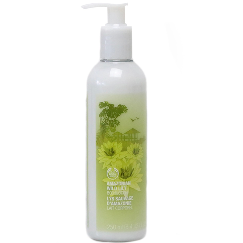 香港直邮 英国The Body Shop/美体小铺野百合润肤乳霜身体乳250ML