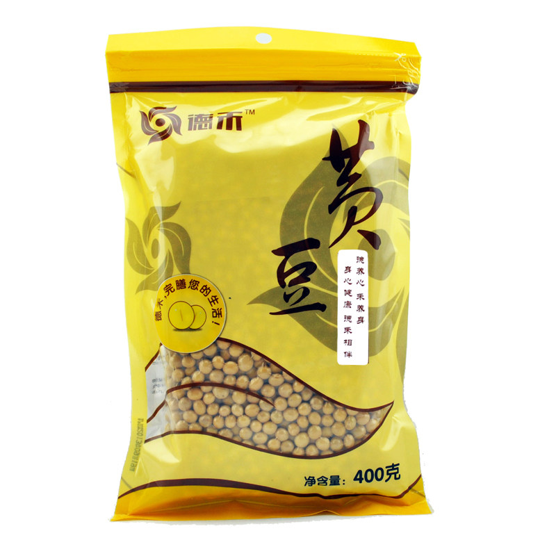【天猫超市】德禾 黄豆400g/袋 纯天然 无转基因无污染 营养丰富