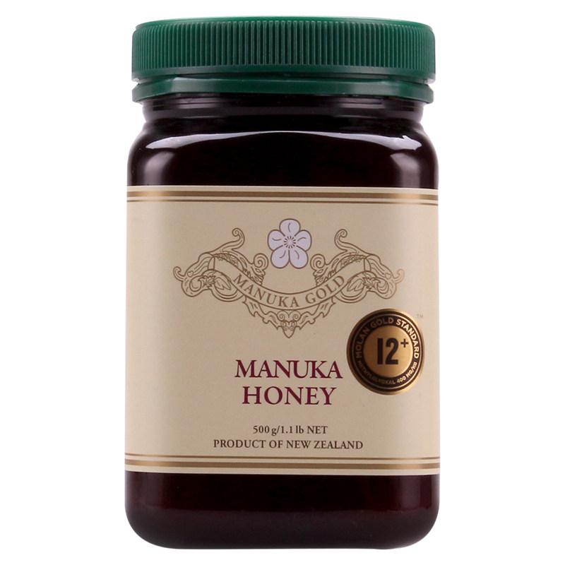 【天猫超市】新西兰进口Manuka Gold黄金麦卢卡蜂蜜UMF12+ 500g