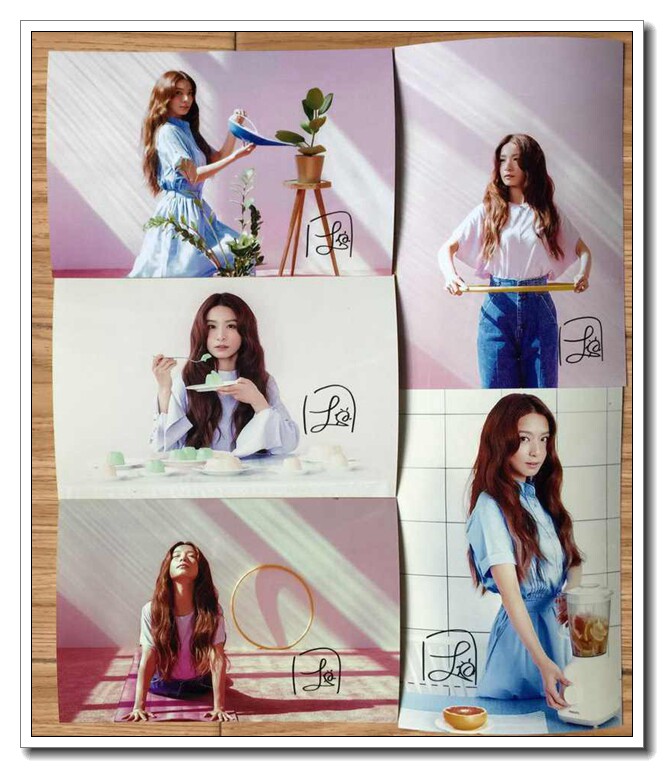 Tianfu Zhen HEBE autographed daily publicity autographed photo set B section