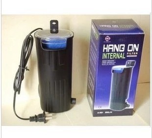 Taiwan Yabo ultra-low water level built-in filter 5w fish tank waterfall type turtle tank water turtle tank filter