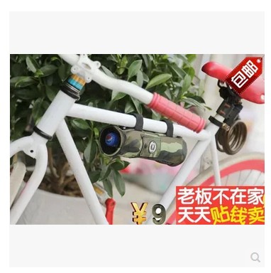 Portable bicycle front tube bag bicycle bag bicycle kettle bag front beam bag can be hung on the travel bag