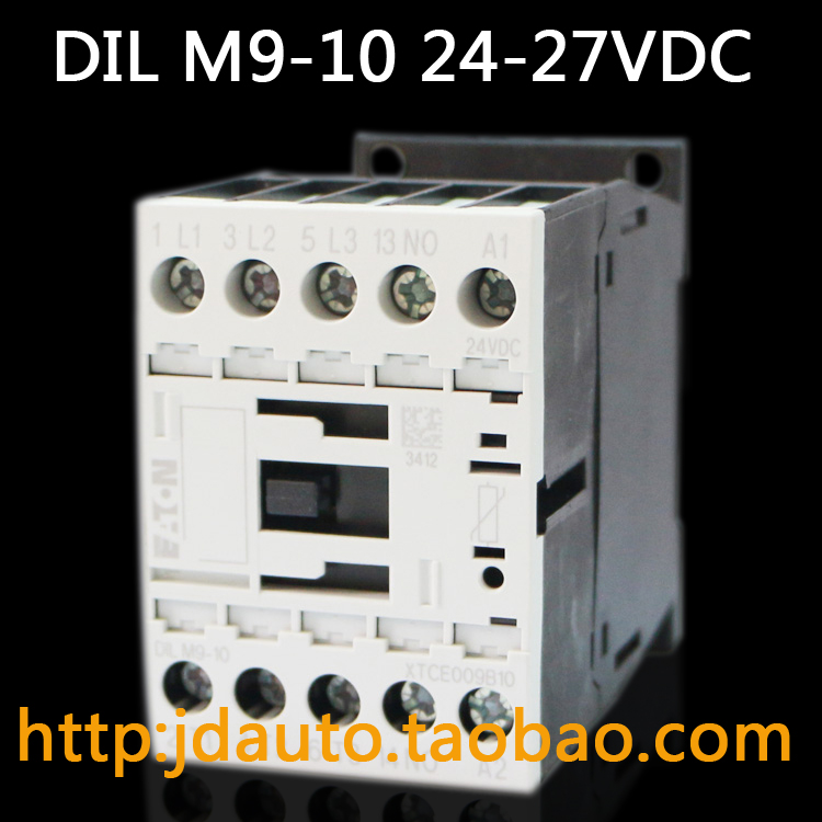 Eaton Mueller Contactor DILM9-10C (24VDC) DIL M9-01C 24-27VCD