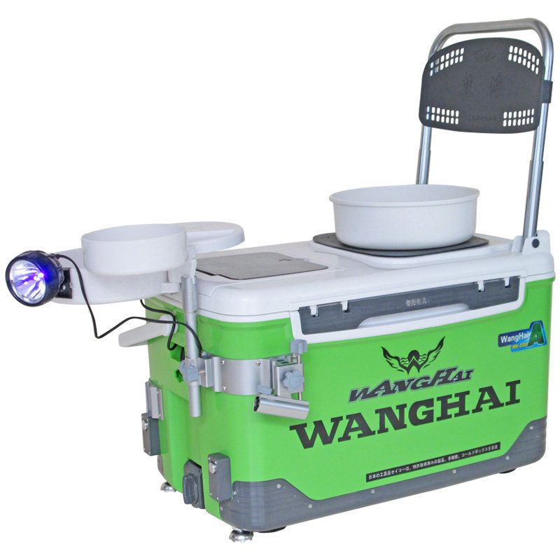 Wanghai Fishing Box Type A Special Sale Fishing Tackle Box with Light, Magnesium Alloy Accessories and Lamp Head WH-A3200