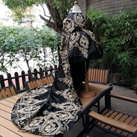 Trẻ em váy công chúa váy hoa cô gái cô gái pettiskirt trang phục piano buổi tối váy đuôi dài cho thấy catwalk mùa hè thời trang bé trai