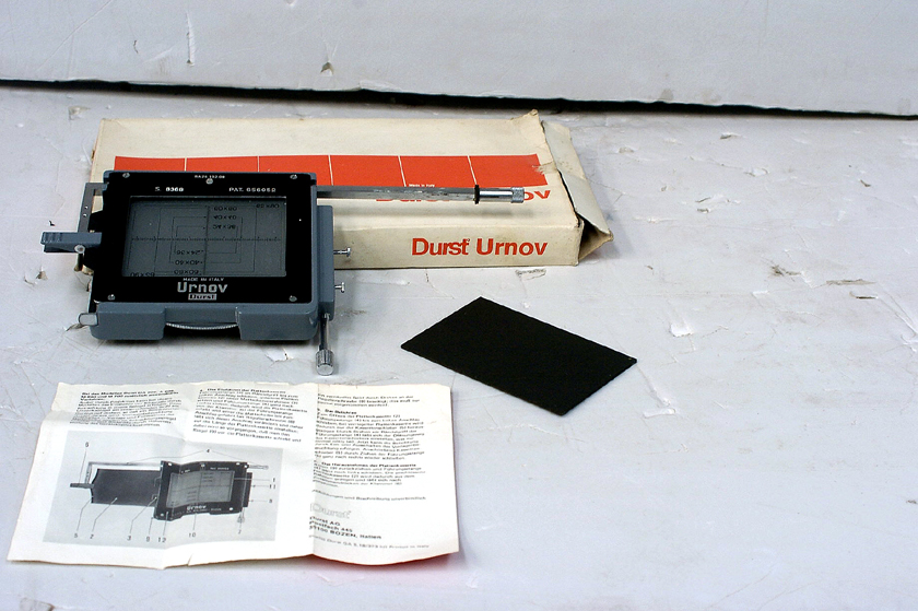 German original durst magnifier professional calibration focusing screen