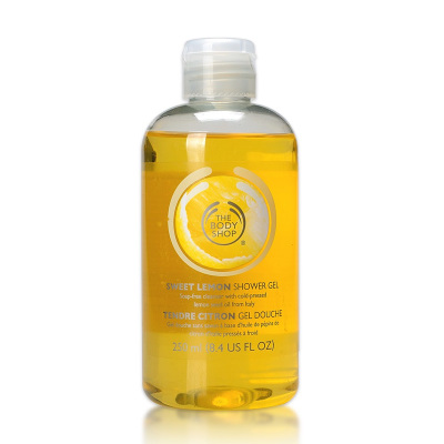 The body shop/美体小铺TBS香甜柠檬保湿沐浴露/胶250M