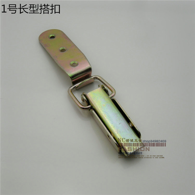 Color zinc buckle 83 long buckle equipment box buckle metal lock buckle box buckle wooden box buckle box buckle
