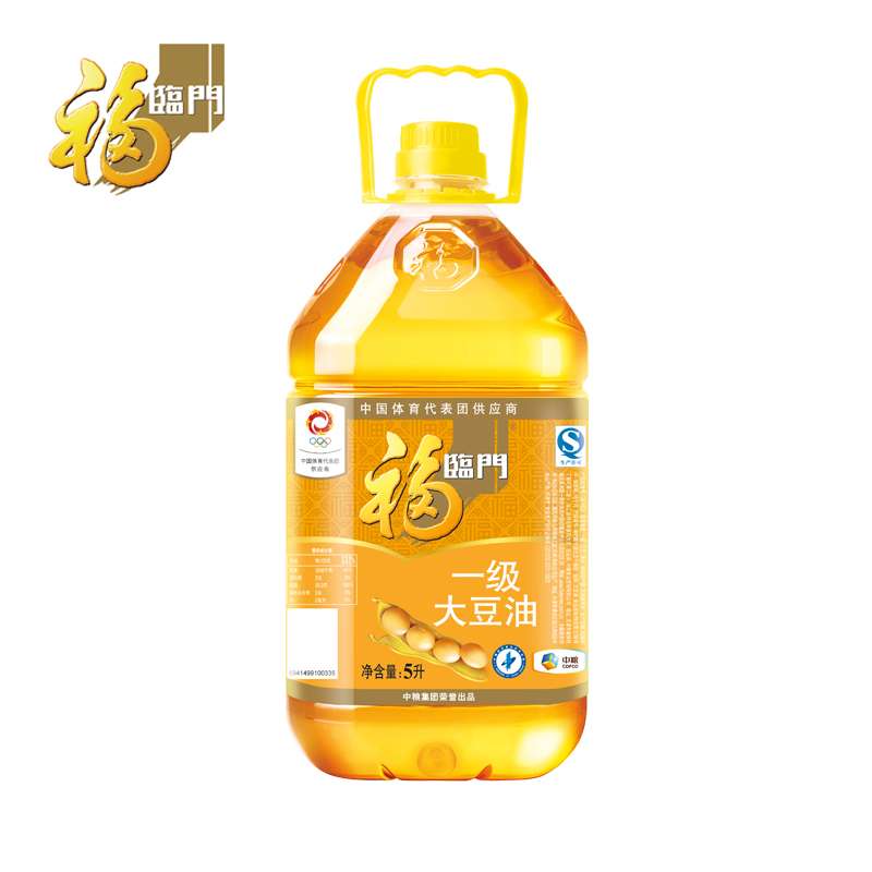 【苏宁易购】福临门 一级大豆油 5L