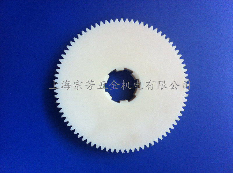 Non-standard customized MC nylon gear 1 75 die 80 tooth tooth thickness 20 spline(32*38*10)