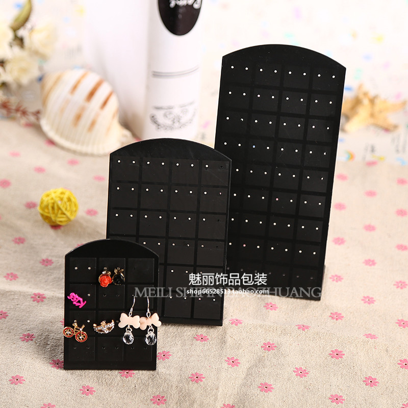 Large-capacity earnail holder plastic earnail display frame lay bar earring pad acrylic earring frame