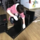 Trẻ em sống phòng tủ âm tường tủ sách Curio sáng tạo phòng ngủ tối giản hiện đại tủ lưu trữ đa chức năng tủ khóa - Buồng tủ nhựa quần áo trẻ em Buồng