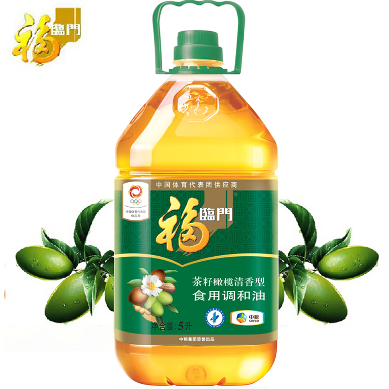 【天猫超市】福临门 茶籽橄榄调和油 5L/瓶  健康营养 中粮出品！