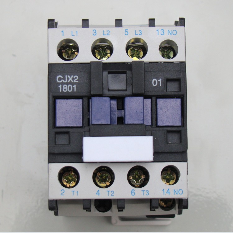 AC contactor CJX2-1801 contactor AC220V110V36V48V24V silver point three-phase electricity 380V