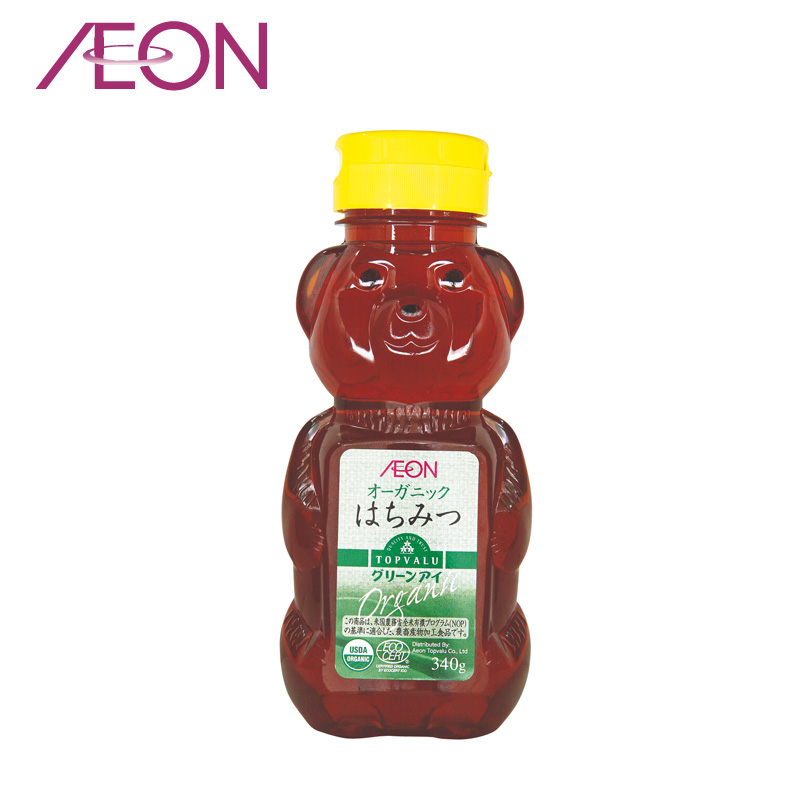 AEON TOPVALU有机蜂蜜340g巴西蜂蜜