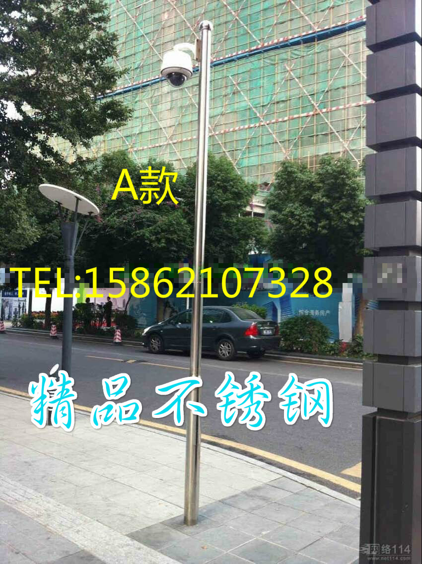 Monitoring pole) 1 meter 2 5 meter 3 meter 3 5 meter 4 meter 5 meter 6 meter) stainless steel ball machine pole) bolt machine pole