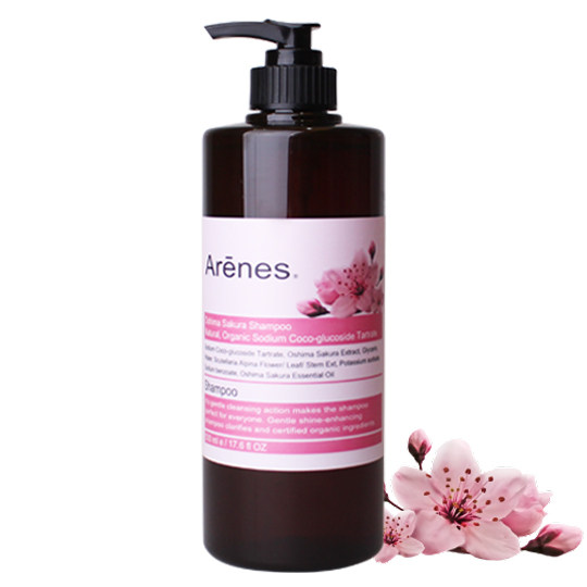 台湾官网直邮进口【Arenes】樱花香氛植萃洗发露(500ml)