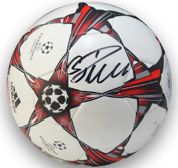Chris Green Flame Ronaldo C RoCristiano Ronaldo pro-pen signed football XZ