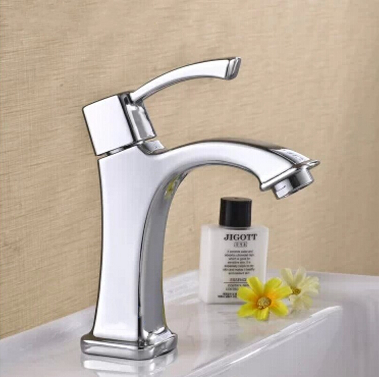 Kun Quan Noodles Basin Single Cold Tap Ceramic Basin Wash Basin Tap Full Copper Ceramic Valve Core