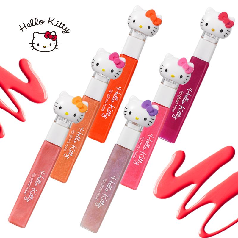 HELLO KITTY/凯蒂猫滢彩水润口红唇密 防水 水果清甜香味微商专卖