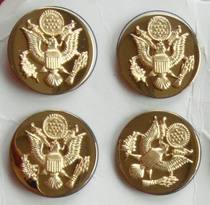 The original U.S. military version-Army uniform ASU dress command sergeant major collar badge