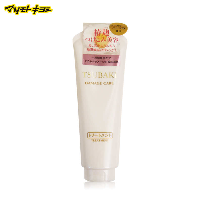 日本直邮TSUBAKI/丝蓓绮 DAMAGE CARE 修护发膜180g
