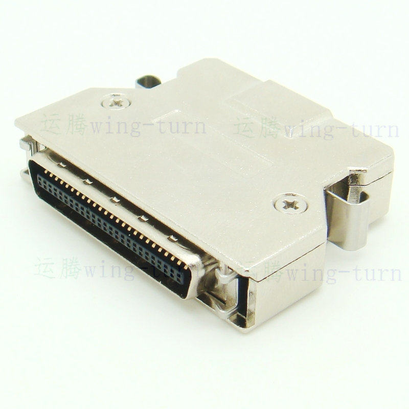 Yun Teng MC50M-AL SCSI connector iron shell welding wire type CN50M core welding wire male head plug