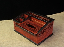 Desktop storage remote control box drawer storage cabinet living room finishing box desk household multifunctional drawing paper box