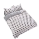 Đơn giản, sóng bốn mảnh đặt đôi 1,8 bộ đồ giường polka dot khăn trải giường chăn sinh viên ký túc xá ba mảnh