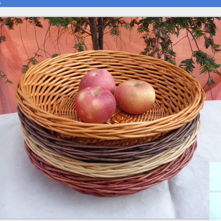 Containing basket Rattan Woven Basket bread basket Woven Basket Food Basket Fruits Dried Fruit Pan Snacks Basket