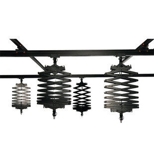 Ceiling track Studio lighting Studio equipment 4 tracks 4 booms 3 meters long light stand Studio light bracket