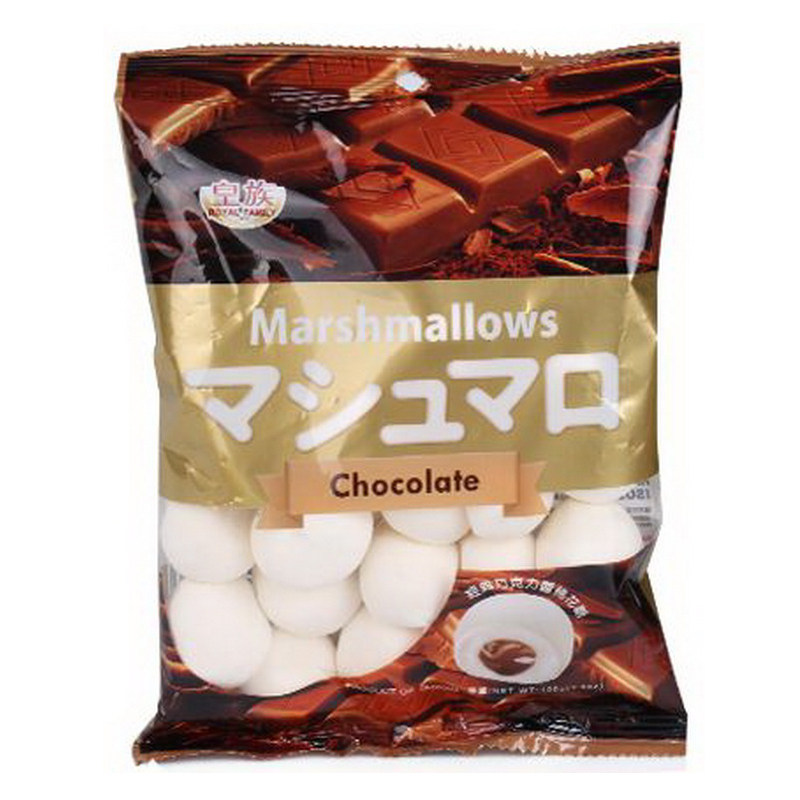 【天猫超市】台湾进口 皇族巧克力夹心棉花糖100g 台湾特产