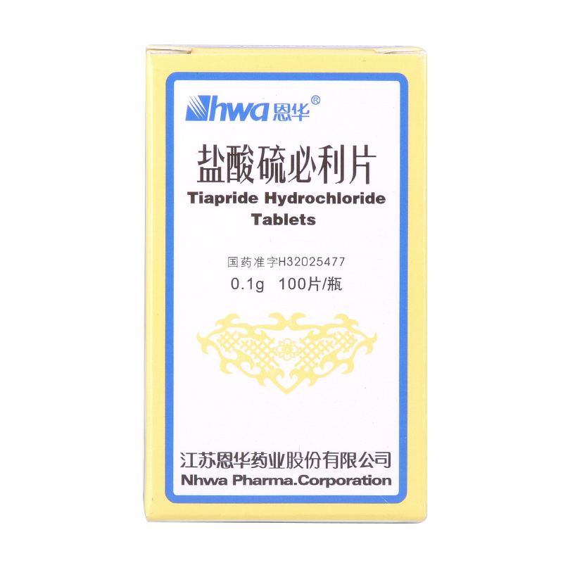 HWA/恩华 盐酸硫必利片 0.1g*100片*1瓶/盒